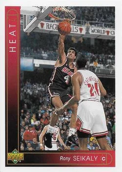 1993-94 Upper Deck French Rony Seikaly Variant #160 card image