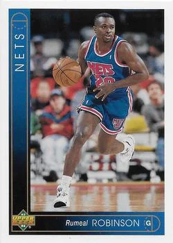 1993-94 Upper Deck French Rumeal Robinson Variant #30 card image