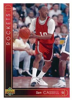 1993-94 Upper Deck French Sam Cassell Variant #53 card image