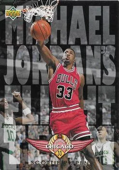 1993-94 Upper Deck French Scottie Pippen FT Variant #190 card image