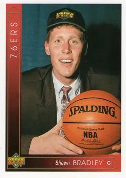 1993-94 Upper Deck French Shawn Bradley Variant #34 card image