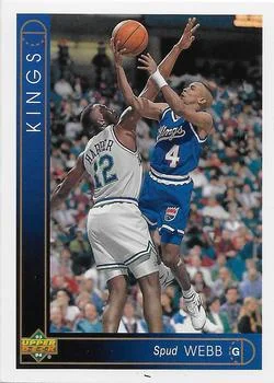 1993-94 Upper Deck French Spud Webb Variant #99 card image