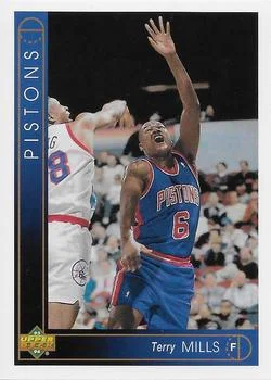 1993-94 Upper Deck French Terry Mills Variant #139 card image