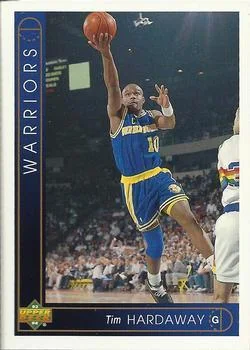 1993-94 Upper Deck French Tim Hardaway Variant #111 card image