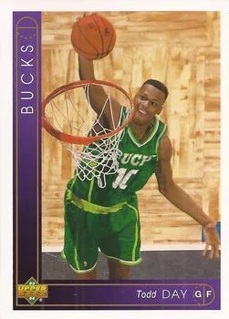 1993-94 Upper Deck French Todd Day Variant #40 card image