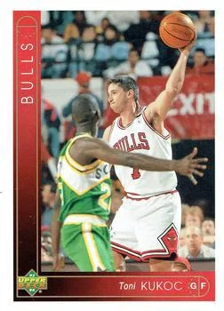 1993-94 Upper Deck French Toni Kukoc Variant #157 card image