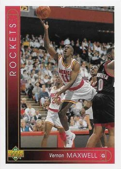 1993-94 Upper Deck French Vernon Maxwell Variant #127 card image