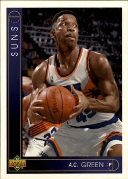 1993-94 Upper Deck German A.C. Green Variant #57 card image