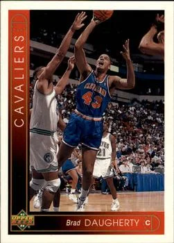 1993-94 Upper Deck German Brad Daugherty Variant #37 card image