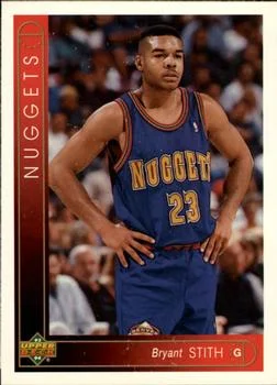 1993-94 Upper Deck German Bryant Stith Variant #83 card image