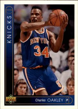 1993-94 Upper Deck German Charles Oakley Variant #141 card image