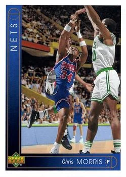 1993-94 Upper Deck German Chris Morris Variant #36 card image