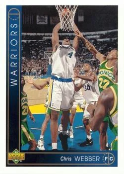 1993-94 Upper Deck German Chris Webber Variant #100 card image