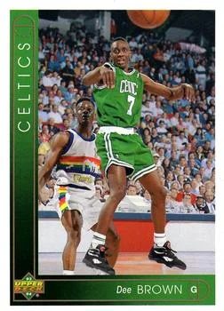 1993-94 Upper Deck German Dee Brown Variant #14 card image
