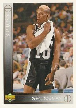 1993-94 Upper Deck German Dennis Rodman Variant #78 card image