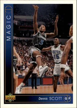 1993-94 Upper Deck German Dennis Scott Variant #117 card image