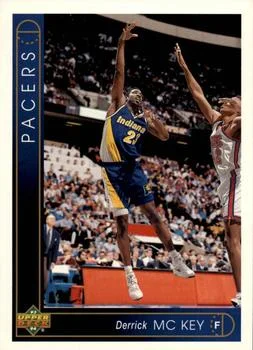 1993-94 Upper Deck German Derrick McKey Variant #133 card image