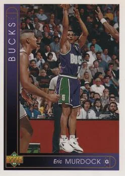 1993-94 Upper Deck German Eric Murdock Variant #163 card image