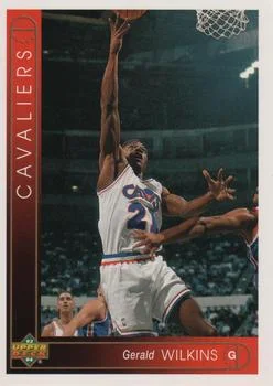 1993-94 Upper Deck German Gerald Wilkins Variant #124 card image