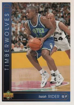 1993-94 Upper Deck German Isaiah Rider Variant #119 card image