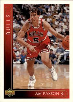 1993-94 Upper Deck German John Paxson Variant #140 card image