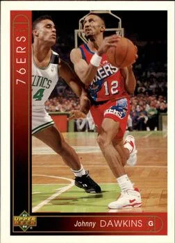 1993-94 Upper Deck German Johnny Dawkins Variant #143 card image