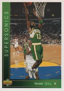 1993-94 Upper Deck German Kendall Gill Variant #91 card image