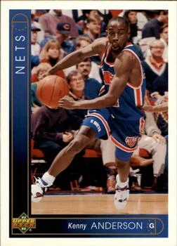 1993-94 Upper Deck German Kenny Anderson Variant #134 card image