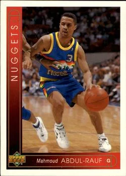 1993-94 Upper Deck German Mahmoud Abdul-Rauf Variant #104 card image