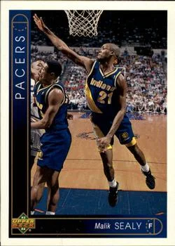 1993-94 Upper Deck German Malik Sealy Variant #47 card image