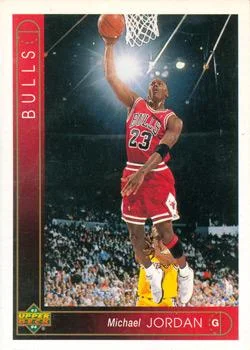 1993-94 Upper Deck German Michael Jordan Variant #23 card image