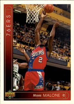 1993-94 Upper Deck German Moses Malone Variant #101 card image