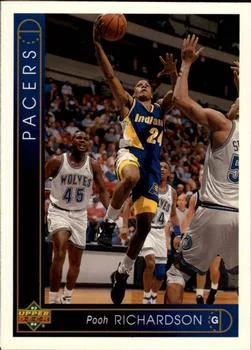 1993-94 Upper Deck German Pooh Richardson Variant #164 card image