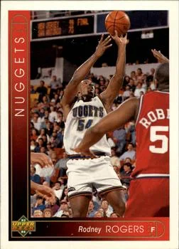 1993-94 Upper Deck German Rodney Rogers Variant #74 card image