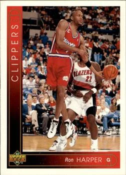 1993-94 Upper Deck German Ron Harper Variant #35 card image