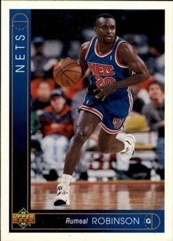 1993-94 Upper Deck German Rumeal Robinson Variant #30 card image