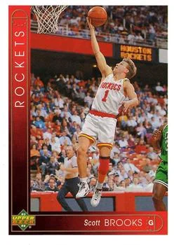 1993-94 Upper Deck German Scott Brooks Variant #89 card image