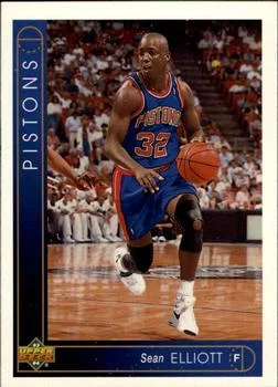 1993-94 Upper Deck German Sean Elliott Variant #72 card image
