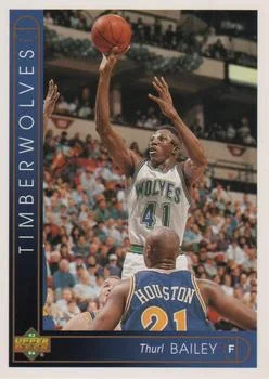 1993-94 Upper Deck German Thurl Bailey Variant #144 card image