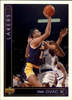 1993-94 Upper Deck German Vlade Divac Variant #162 card image