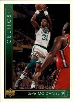 1993-94 Upper Deck German Xavier McDaniel Variant #42 card image