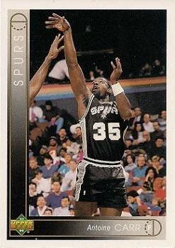 1993-94 Upper Deck Italian Antoine Carr Variant #59 card image