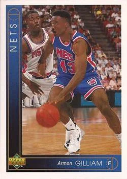 1993-94 Upper Deck Italian Armon Gilliam Variant #81 card image