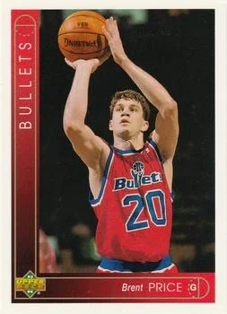 1993-94 Upper Deck Italian Brent Price Variant #69 card image