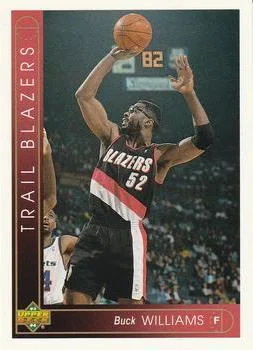 1993-94 Upper Deck Italian Buck Williams Variant #129 card image