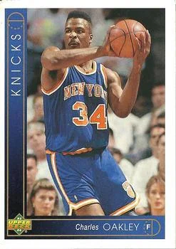 1993-94 Upper Deck Italian Charles Oakley Variant #141 card image