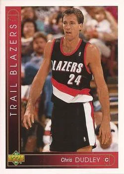1993-94 Upper Deck Italian Chris Dudley Variant #82 card image
