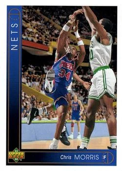 1993-94 Upper Deck Italian Chris Morris Variant #36 card image