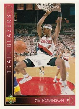 1993-94 Upper Deck Italian Cliff Robinson Variant #16 card image