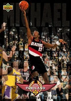 1993-94 Upper Deck Italian Clyde Drexler FT Variant #184 card image